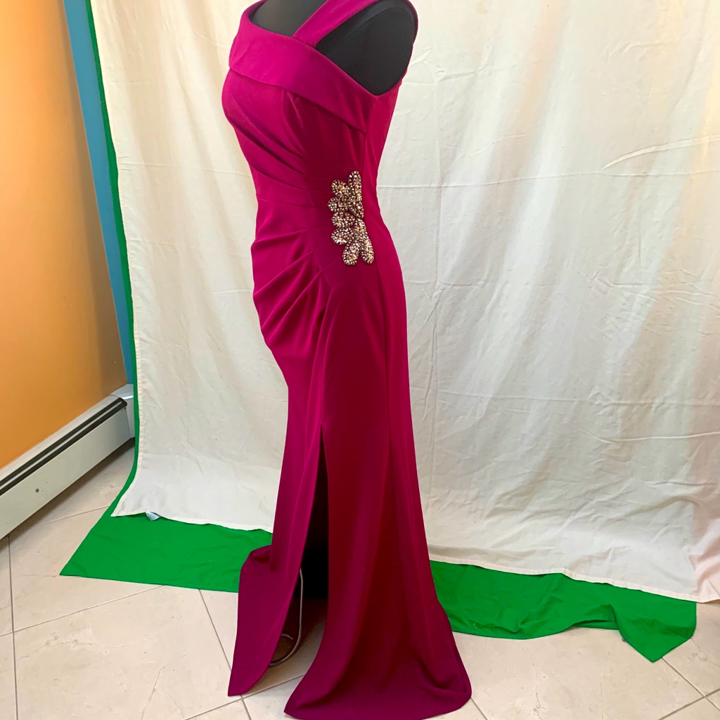 Elegant Off The Shoulder Gown